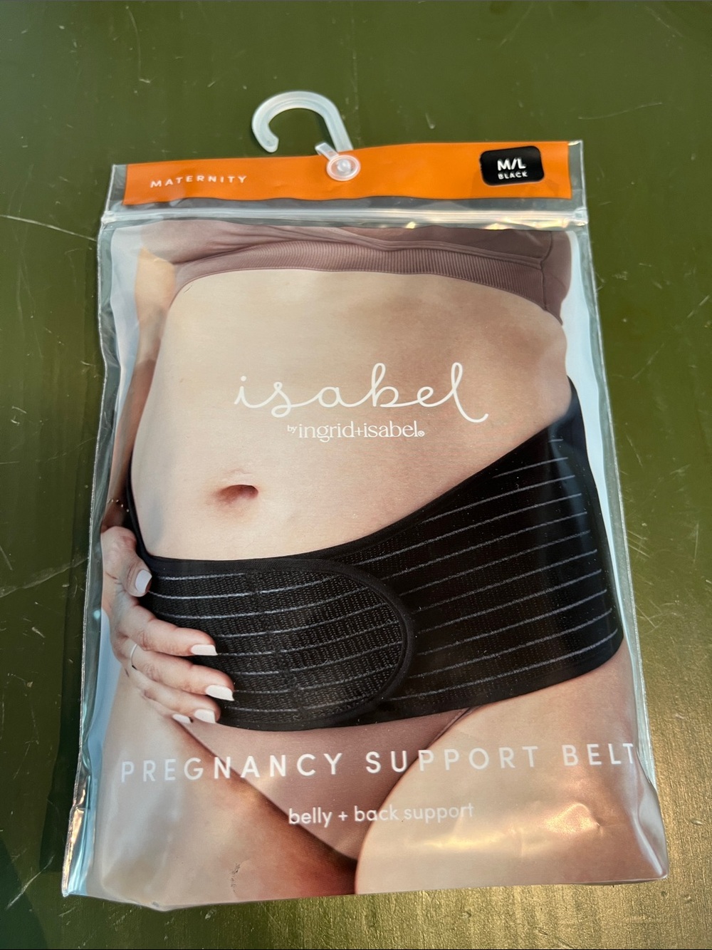 Isabel by Ingrid & Isabel Maternity Pregnancy Support Belt - Black